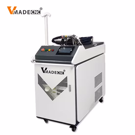 Saldatrice laser a fibra con testa oscillante portatile in acciaio al carbonio da 1000 W 1500 W